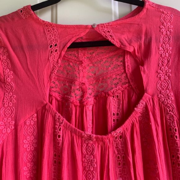 Free People Sweetest Dream Kiss Kiss Tunic Size S - Picture 7 of 12